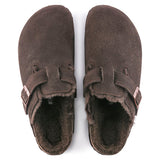 Load image into Gallery viewer, Unisex Boston Shearling Suede Leather Mocha Regular/Wide