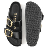 Load image into Gallery viewer, Women's Arizona Big Buckle Natural Leather Patent High Shine Black Medium/Narrow