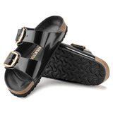 Load image into Gallery viewer, Women's Arizona Big Buckle Natural Leather Patent High Shine Black Medium/Narrow
