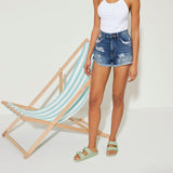 Load image into Gallery viewer, Unisex Arizona Essentials EVA Faded Lime Medium/Narrow