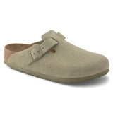 Load image into Gallery viewer, Unisex Boston Suede Leather Faded Khaki Regular/Wide