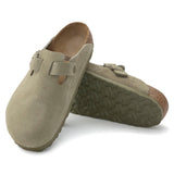 Load image into Gallery viewer, Unisex Boston Suede Leather Faded Khaki Regular/Wide
