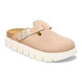 Load image into Gallery viewer, Unisex Boston Chunky Suede Leather Warm Sand Medium/Narrow