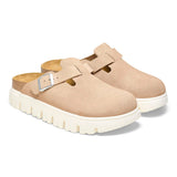 Load image into Gallery viewer, Unisex Boston Chunky Suede Leather Warm Sand Medium/Narrow