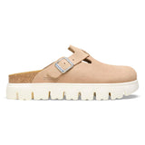 Load image into Gallery viewer, Unisex Boston Chunky Suede Leather Warm Sand Medium/Narrow