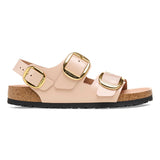 Load image into Gallery viewer, Women's Milano Big Buckle Natural Leather Patent High Shine New Beige Medium/Narrow
