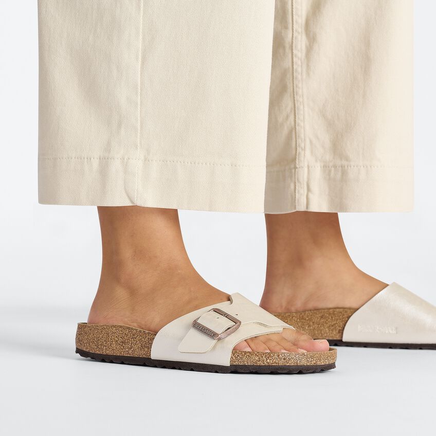 Women's Catalina Birko-Flor Graceful Pearl White Medium/Narrow