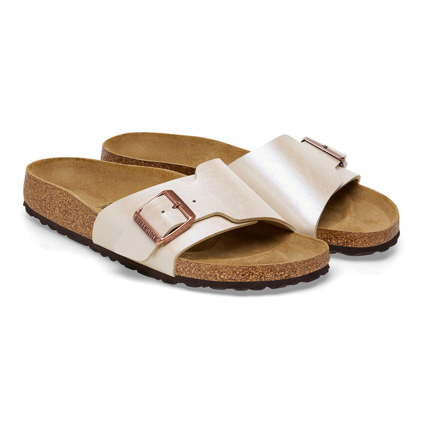 Women's Catalina Birko-Flor Graceful Pearl White Medium/Narrow