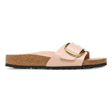 Load image into Gallery viewer, Women's Madrid Big Buckle Natural Leather Patent High Shine New Beige Medium/Narrow