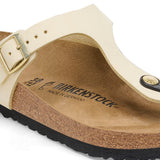 Load image into Gallery viewer, Women's Gizeh Nubuck Leather Ecru Regular/Wide