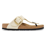 Load image into Gallery viewer, Women's Gizeh Big Buckle Nubuck Leather Ecru Regular/Wide
