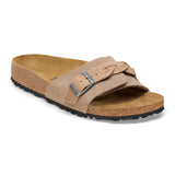 Load image into Gallery viewer, Women's Oita Braided Suede Leather Taupe Medium/Narrow