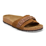 Load image into Gallery viewer, Women's Oita Braided Suede Leather Mink Medium/Narrow