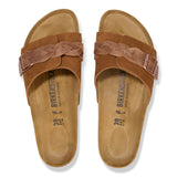 Load image into Gallery viewer, Women's Oita Braided Suede Leather Mink Medium/Narrow