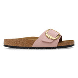 Load image into Gallery viewer, Unisex Madrid Big Buckle Natural Leather Patent  Soft Pink Medium/Narrow