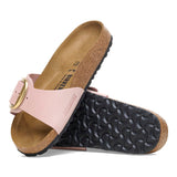 Load image into Gallery viewer, Unisex Madrid Big Buckle Natural Leather Patent  Soft Pink Medium/Narrow