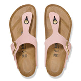 Load image into Gallery viewer, Women's Gizeh Big Buckle Nubuck Leather Soft Pink Regular/Wide
