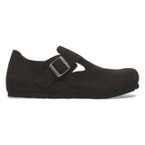 Load image into Gallery viewer, Unisex London Suede Leather Black Regular/Wide