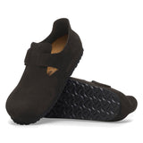 Load image into Gallery viewer, Unisex London Suede Leather Black Regular/Wide