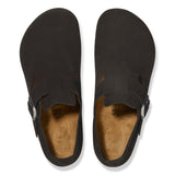 Load image into Gallery viewer, Unisex London Suede Leather Black Regular/Wide