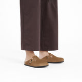 Load image into Gallery viewer, Men's Boston Suede Embossed Corduroy Dark Tea Regular/Wide