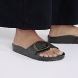 Load image into Gallery viewer, Madrid Big Buckle EVA Black Medium/Narrow