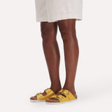 Load image into Gallery viewer, Women's Arizona Big Buckle Natural Leather Patent High-Shine Ochre