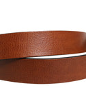 Load image into Gallery viewer, Dolce &amp; Gabbana Men Brown Leather Classic Metal Buckle Belt