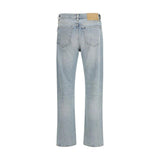 Load image into Gallery viewer, Haikure Blue Cotton Straight-Leg Jeans