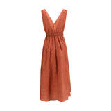 Load image into Gallery viewer, Brunello Cucinelli Multicolor Cotton Casual Dress