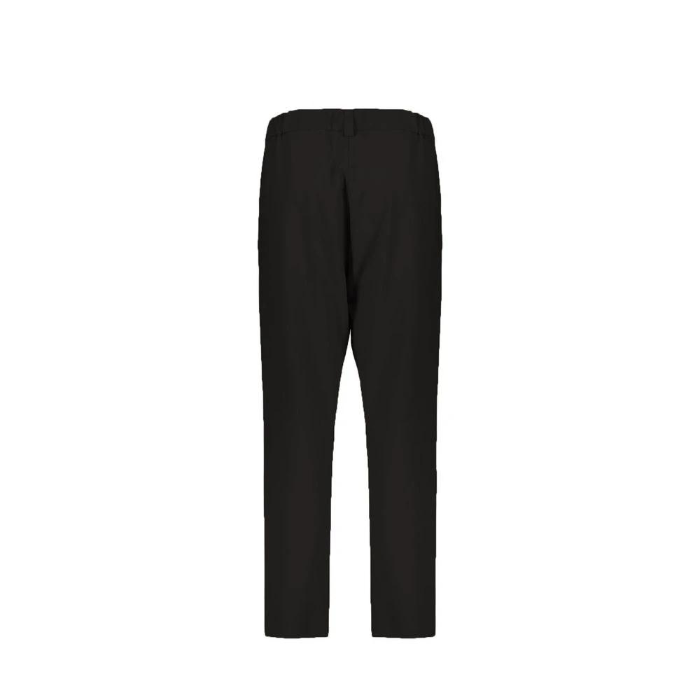 Herno Black Elastane Casual Pants