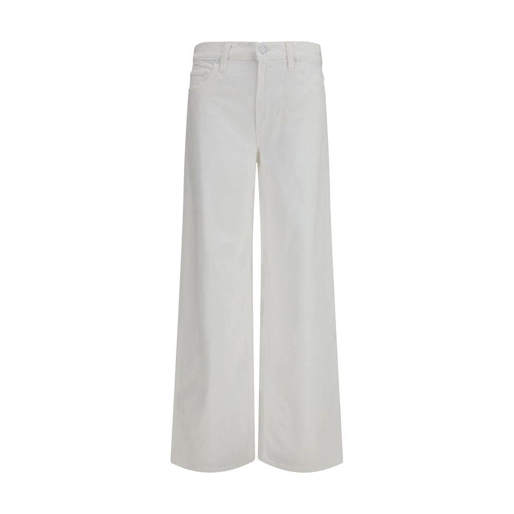 Mother Denim White Cotton Jeans Denim
