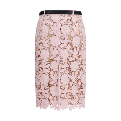 Self-Portrait Multicolor Polyester Midi Skirt