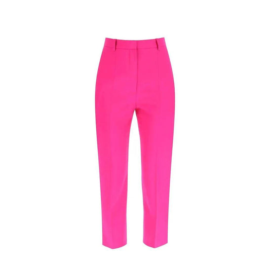Alexander McQueen Multicolor Wool Casual Pants
