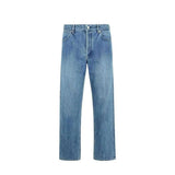 Load image into Gallery viewer, Jil Sander Blue Cotton Straight-Leg Jeans