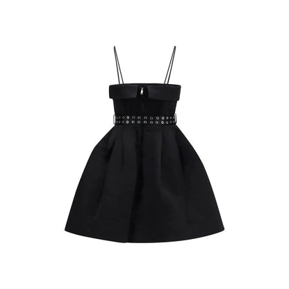 Ganni Black Polyester Casual Dress