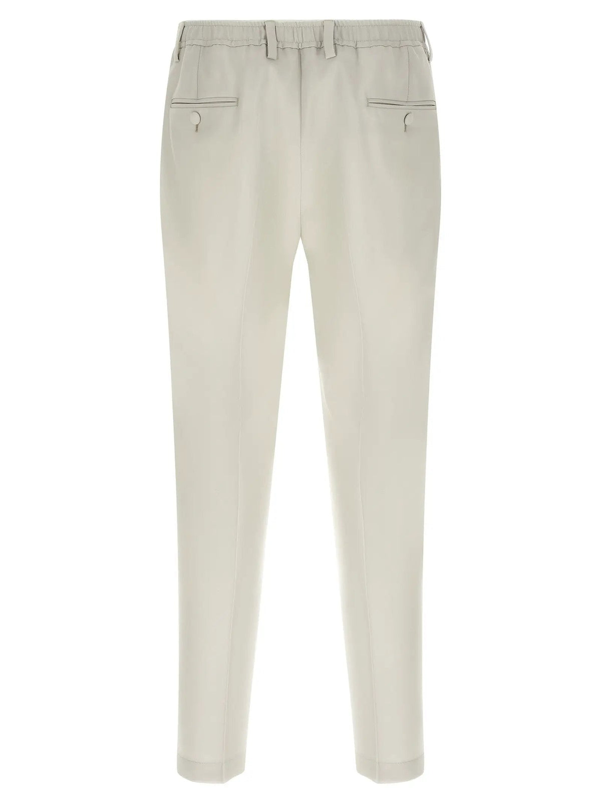 Dolce & Gabbana Beige Virgin Wool Dress Pants