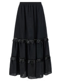 Load image into Gallery viewer, Kiton Black Linen Mini Skirt