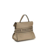 Load image into Gallery viewer, Moschino Beige Goatskin Handbag