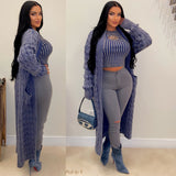 Load image into Gallery viewer, Sade slit Jeans (Grey)