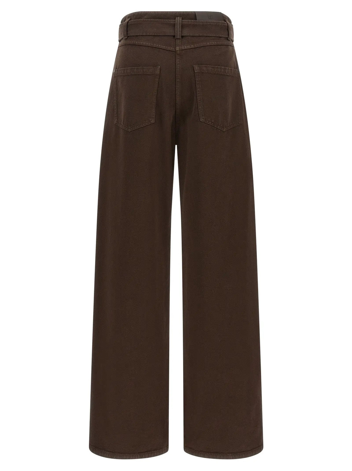 Brunello Cucinelli Brown Cotton Jeans Denim