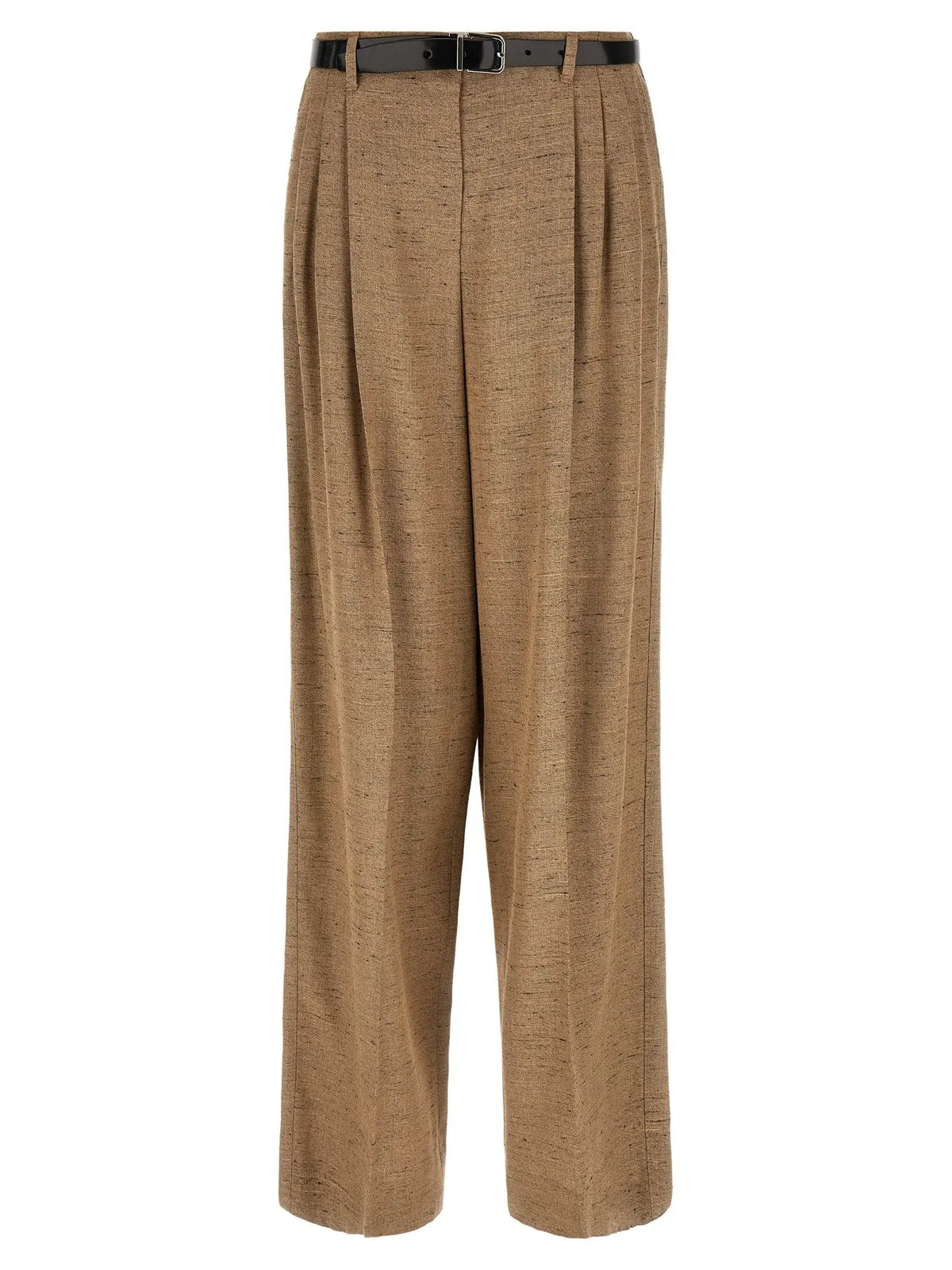 Dolce & Gabbana Beige Viscose Casual Pants