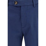 Load image into Gallery viewer, Brunello Cucinelli Blue Cotton Pants