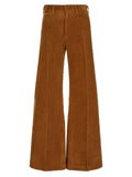 Load image into Gallery viewer, Polo Ralph Lauren Brown Cotton Flared Pants