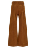 Load image into Gallery viewer, Polo Ralph Lauren Brown Cotton Flared Pants