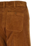 Load image into Gallery viewer, Polo Ralph Lauren Brown Cotton Flared Pants