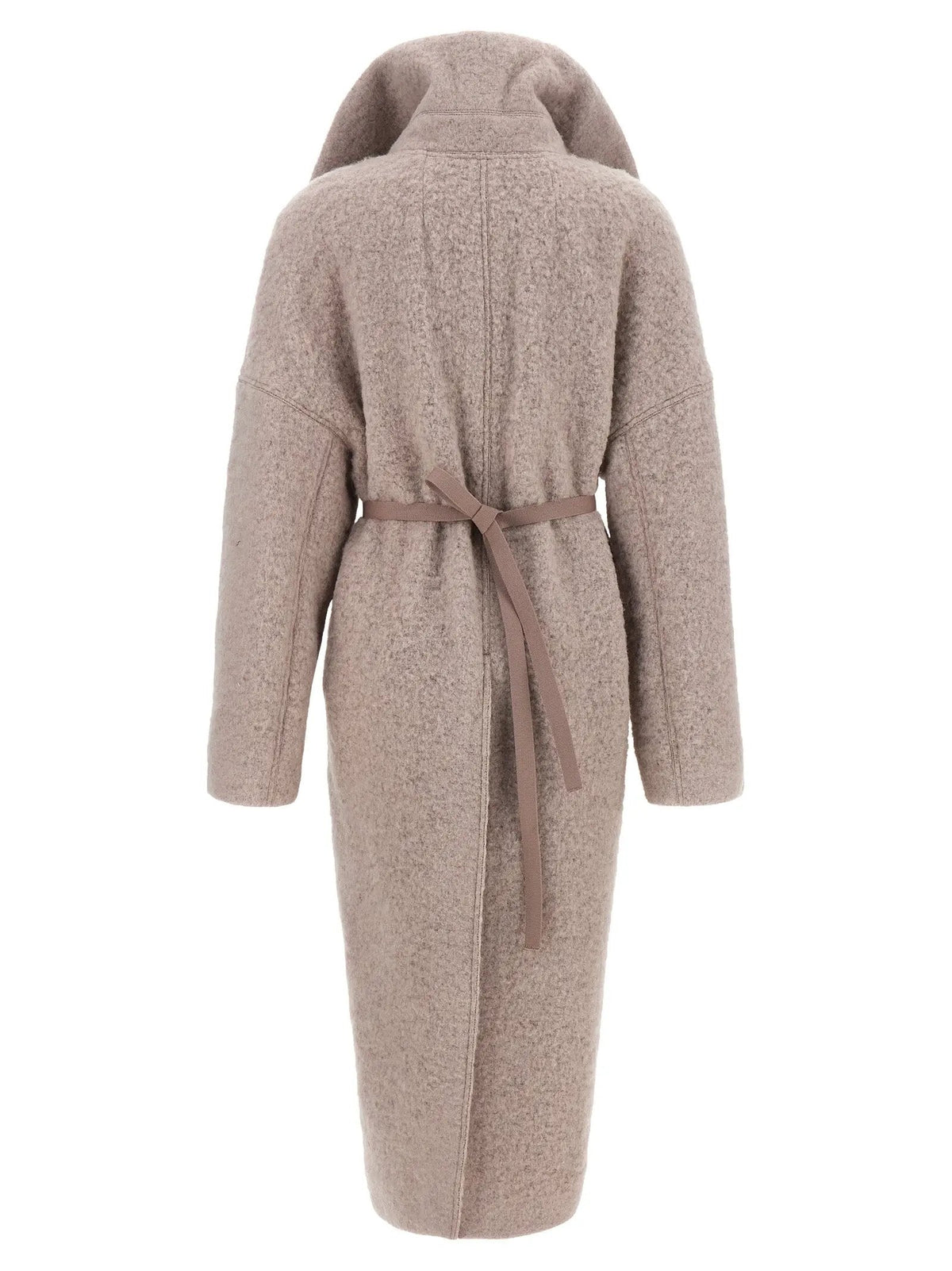 Rick Owens Multicolor Marabou Coat