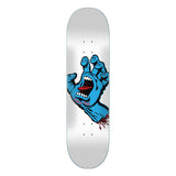 Load image into Gallery viewer, Santa Cruz Deck Screaming Hand White 8.25" x 31.8"