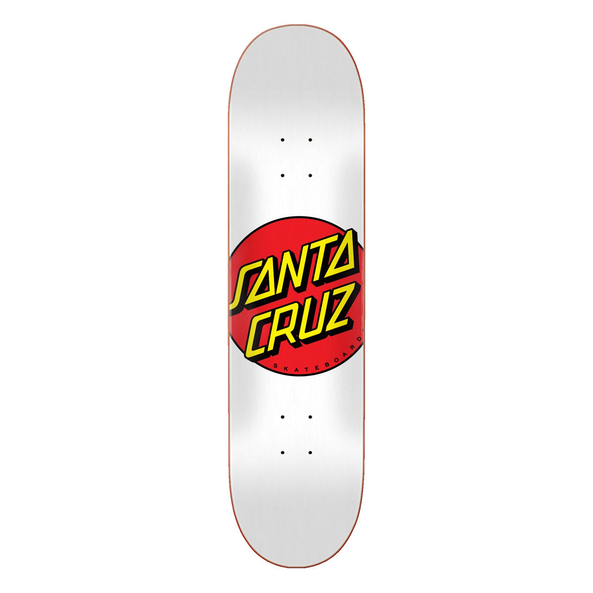 Santa Cruz Deck Classic Dot White 8.0" x 31.62"