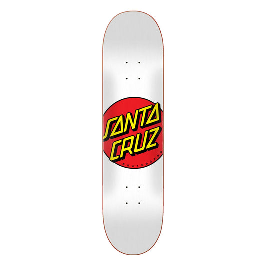 Santa Cruz Deck Classic Dot White 8.0" x 31.62"